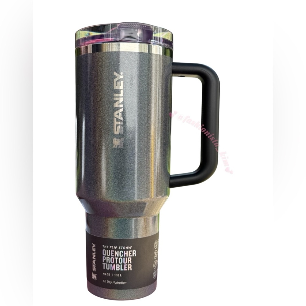 Midnight glitz stanley cup 40 oz Quencher Protour Tumbler NWT Authentic - Picture 9 of 12